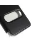 Cover Flip S-View Doppia Finestra in Ecopelle per Samsung Galaxy S6 G920 Nero