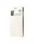 Cover Flip S-View Curve Line in Ecopelle per Samsung Galaxy S6 G920 Bianco