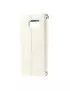 Cover Flip S-View Curve Line in Ecopelle per Samsung Galaxy S6 G920 Bianco