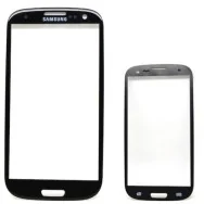 Vetro di Ricambio per Samsung Galaxy S3 i9300 (Nero)