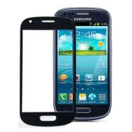 Vetro di Ricambio per Samsung Galaxy S3 mini i8190 (Nero)