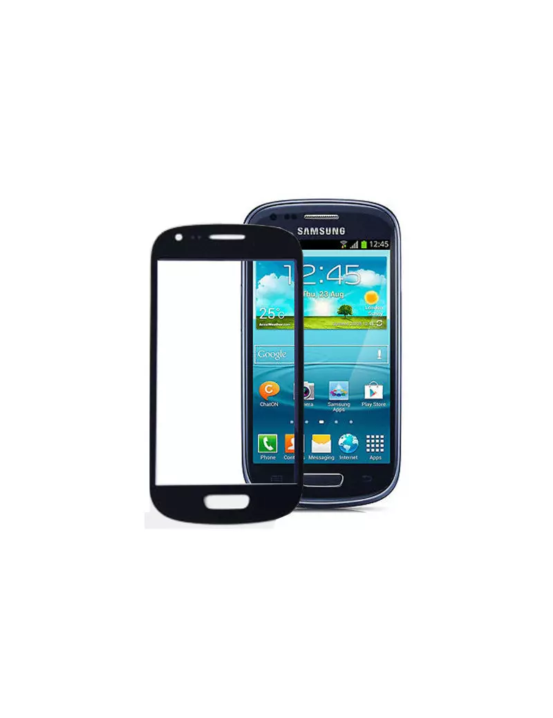 Vetro di Ricambio per Samsung Galaxy S3 mini i8190 (Nero)