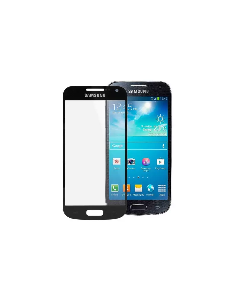 Vetro di Ricambio per Samsung Galaxy S4 mini i9190 (Nero)