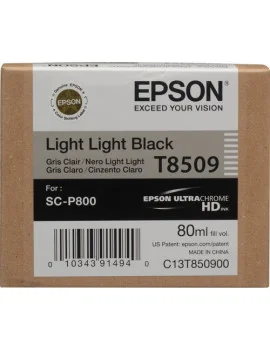 Cartuccia Originale Epson T850900 (Nero Chiaro Chiaro 80 ml)