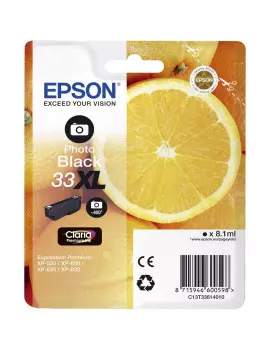 Cartuccia Originale Epson T336140 (Nero Foto XL)