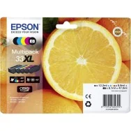Multipack Cartucce Originali Epson T335740 33XL (Nero e Colori XL Conf. 5)
