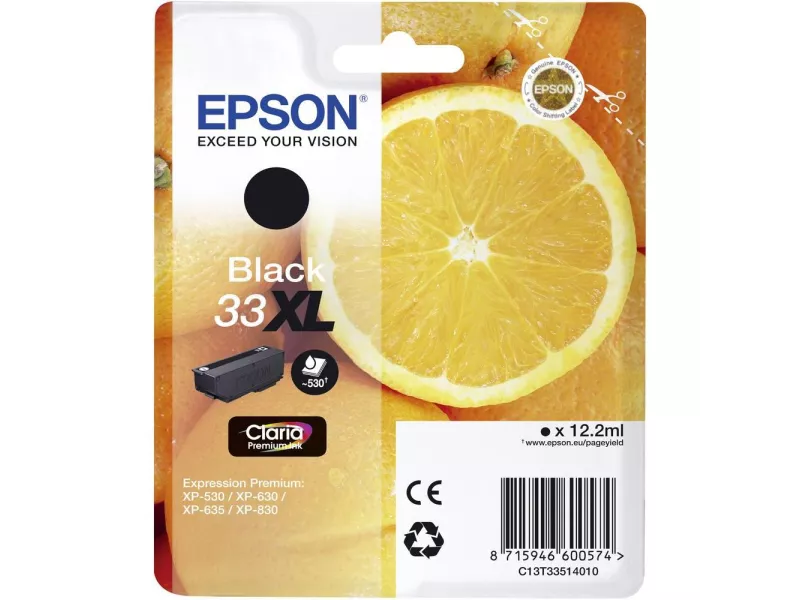 Cartuccia Originale Epson T335140 (Nero XL 530 pagine)