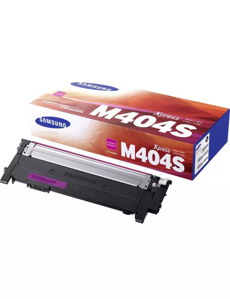 Toner Originale Samsung CLT-M404S SU234A (Magenta 1000 pagine) Toner Originale Samsung CLT-M404S SU234A (Magenta 1000 pagine)