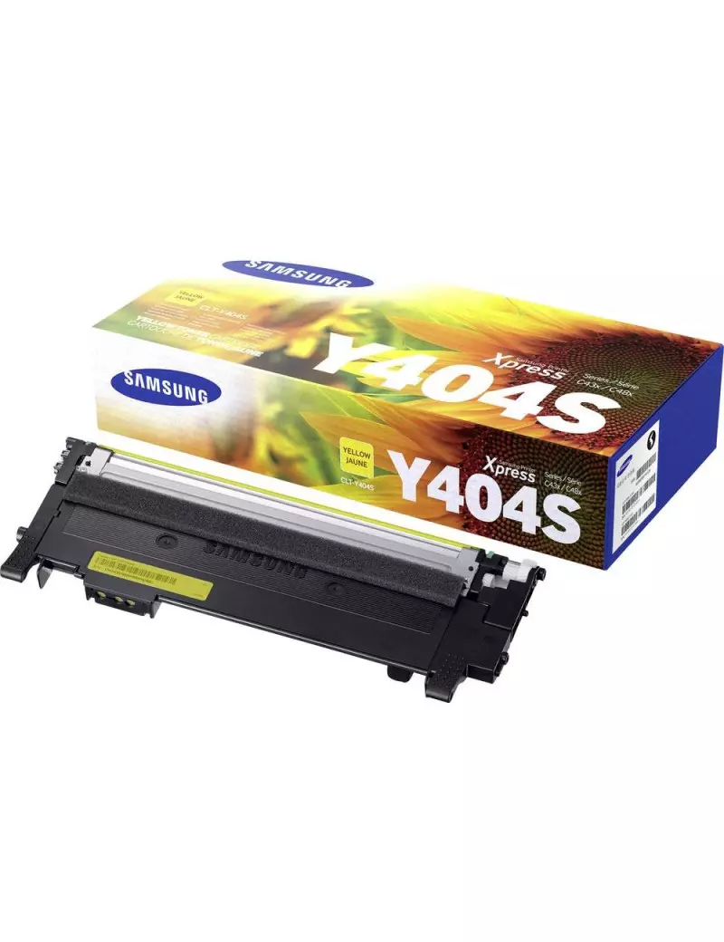 Toner Originale Samsung CLT-Y404S SU444A (Giallo 1000 pagine) Toner Originale Samsung CLT-Y404S SU444A (Giallo 1000 pagine)