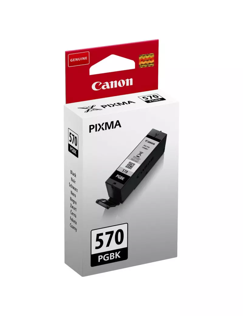 Cartuccia Originale Canon PGI-570pgbk 0372C001 (Nero Foto 15,4 ml)