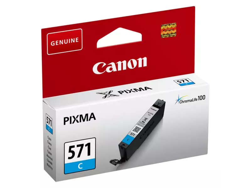 Cartuccia Originale Canon CLI-571c 0386C001 (Ciano 6,5 ml) Cartuccia Originale Canon CLI-571c 0386C001 (Ciano 6,5 ml)