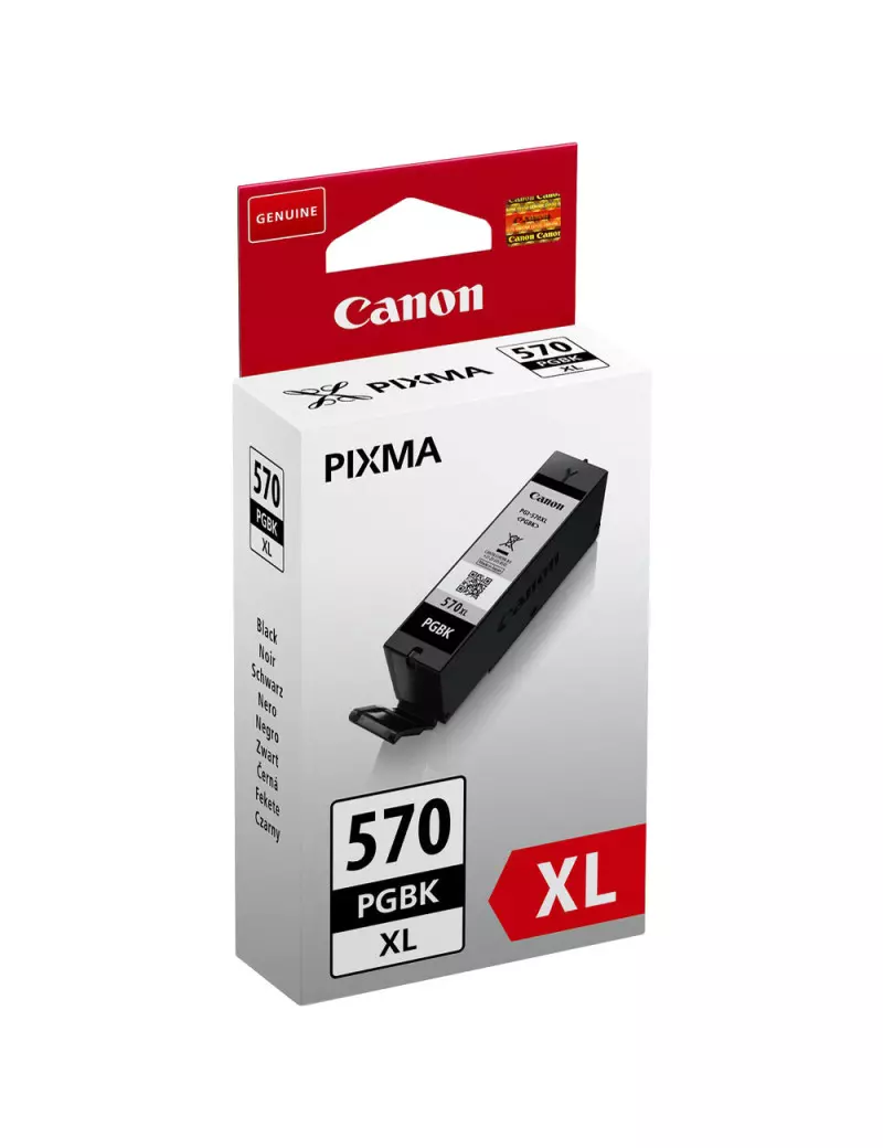 Cartuccia Originale Canon PGI-570pgbk XL 0318C001 (Nero Foto XL 22,2 ml) Cartuccia Originale Canon PGI-570pgbk XL 0318C001 (Nero Foto XL 22,2 ml)