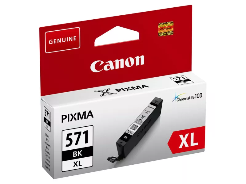 Cartuccia Originale Canon CLI-571bk XL 0331C001 (Nero XL 10,8 ml) Cartuccia Originale Canon CLI-571bk XL 0331C001 (Nero XL 10,8 ml)