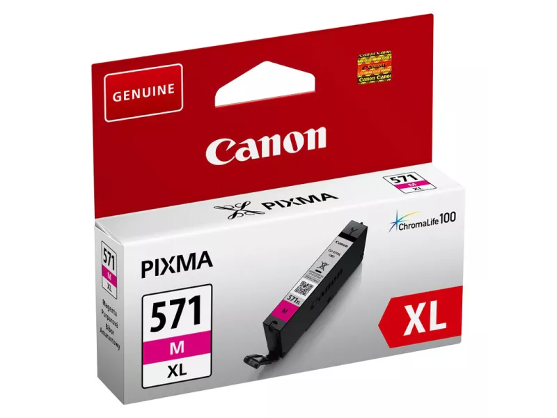 Cartuccia Originale Canon CLI-571m XL 0333C001 (Magenta XL 10,8 ml) Cartuccia Originale Canon CLI-571m XL 0333C001 (Magenta XL 10,8 ml)