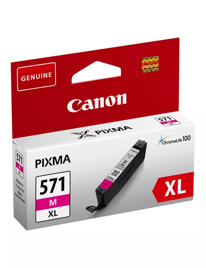 Cartuccia Originale Canon CLI-571m XL 0333C001 (Magenta XL 10,8 ml)