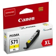 Cartuccia Originale Canon CLI-571y XL 0334C001 (Giallo XL 10,8 ml)