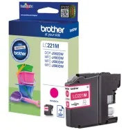 Cartuccia Originale Brother LC-221M (Magenta 260 pagine)