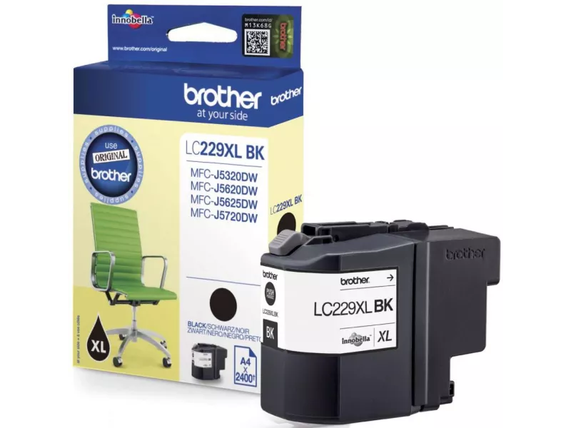 Cartuccia Originale Brother LC-229XLBK (Nero 2400 pagine)