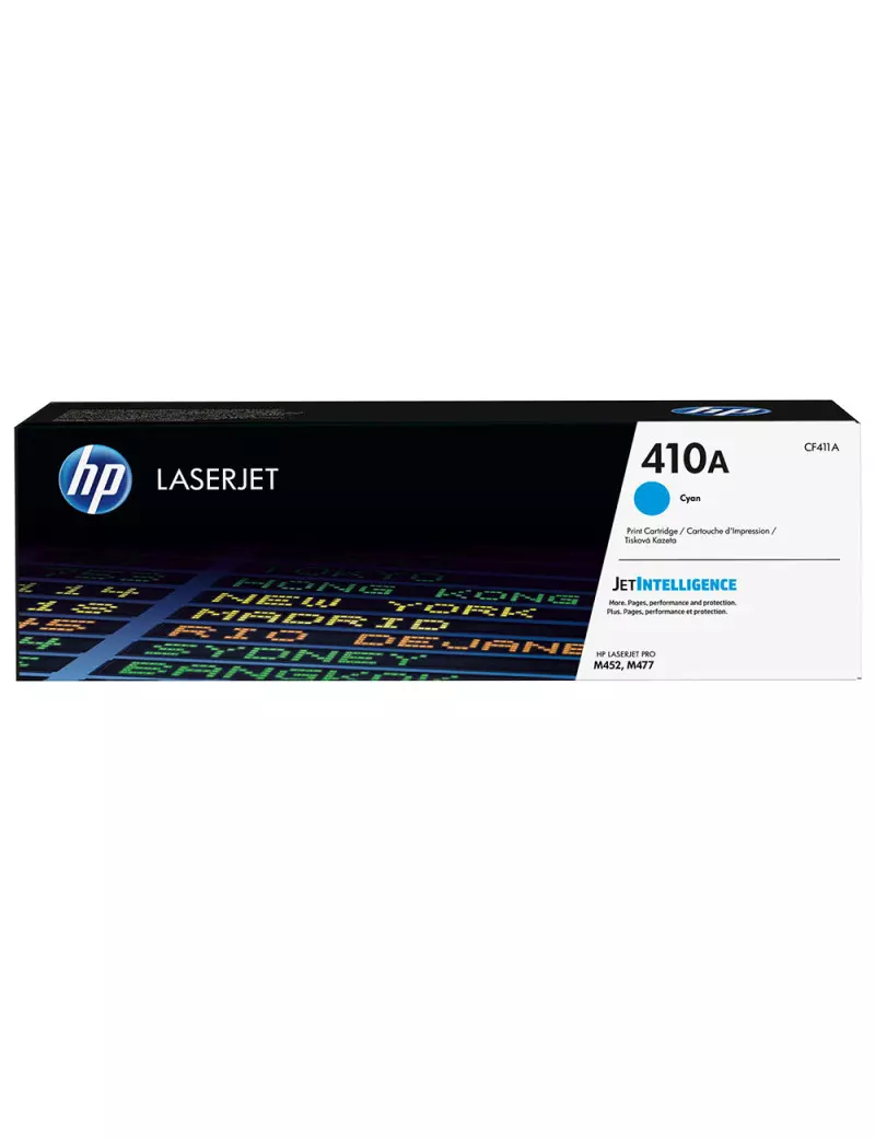 Toner Originale HP CF411A 410A (Ciano 2300 pagine) Toner Originale HP CF411A 410A (Ciano 2300 pagine)