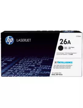 Toner Originale HP CF226A 26A (Nero 3100 pagine)