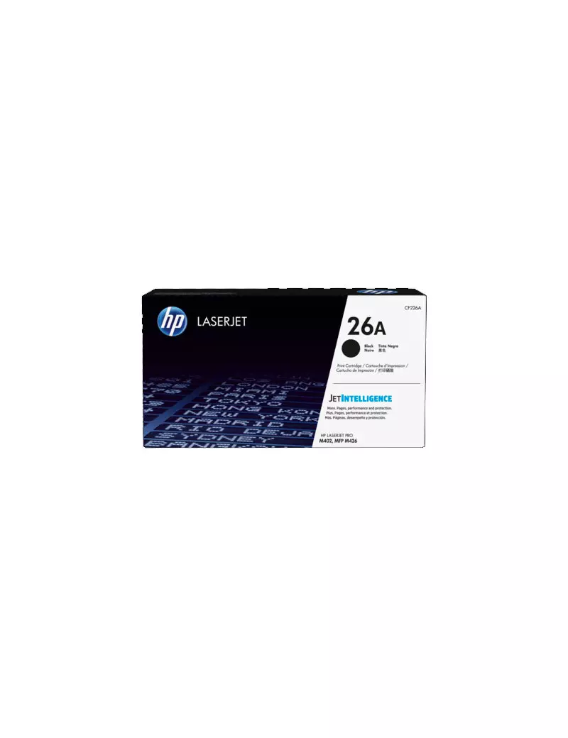Toner Originale HP CF226A 26A (Nero 3100 pagine) Toner Originale HP CF226A 26A (Nero 3100 pagine)