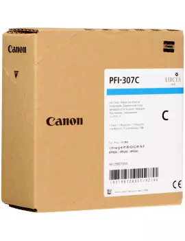 Cartuccia Originale Canon PFI-307c 9812B001 (Ciano 330 ml)