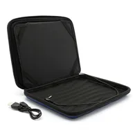 Custodia con Casse Audio Stereo Speaker per iPad mini (Blu)