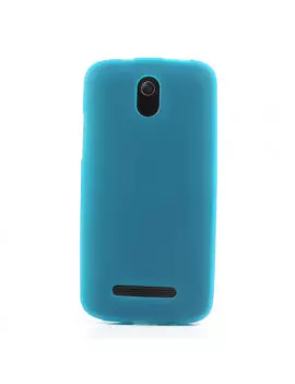 Cover in Silicone Antiscivolo per HTC Desire 500 506E Blu 4054048105551