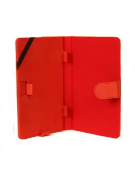Custodia Pieghevole in Ecopelle Danystar LX1017 Tablet PC 7 Pollici Rosso