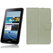 Custodia in Ecopelle Pieghevole Danystar LX-1017 per Tablet PC 7" (Bianco)