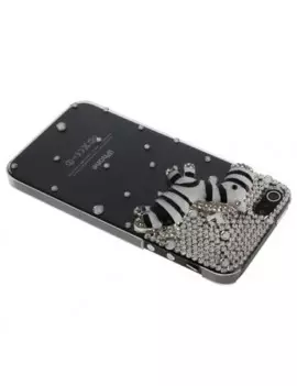Cover Strass Design Zebra iPhone 5 5S