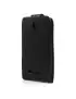 Cover Flip Verticale in Ecopelle per HTC Desire 500 506E Nero