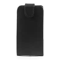 Cover Flip Verticale in Ecopelle per HTC Desire 500 506E (Nero)