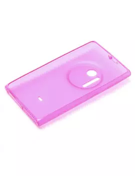 Cover in TPU Silicone Antiscivolo Plug Nokia Lumia 1020 Rosa