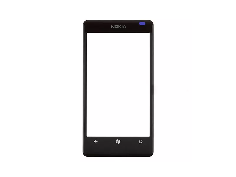 Vetro di Ricambio per Nokia Lumia 800 (Nero)