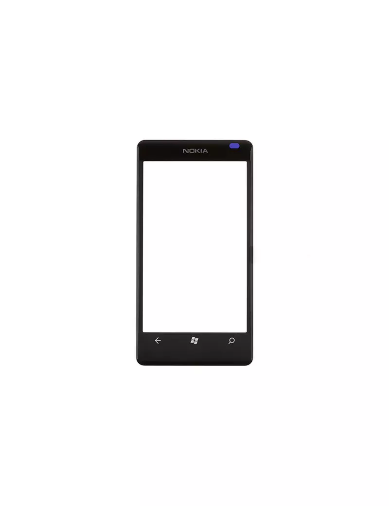 Vetro di Ricambio per Nokia Lumia 800 (Nero)