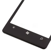 Vetro di Ricambio per Nokia Lumia 800 (Nero)