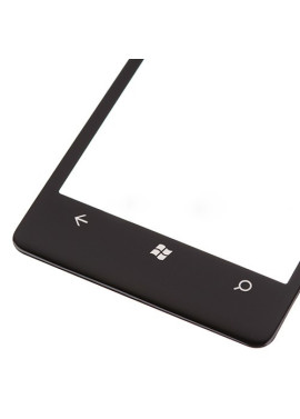 Vetro di Ricambio per Nokia Lumia 800 (Nero)
