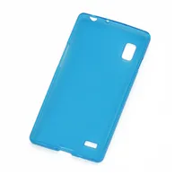 Cover in TPU Silicone Anti Scivolo per LG Optimus L9 P760 P769 (Blu)