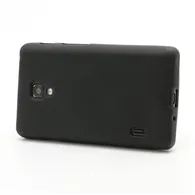 Cover in Silicone Anti Scivolo per LG Optimus L7 II P710 (Nero)