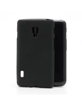Cover in Silicone Anti Scivolo per LG Optimus L7 II P710 Nero