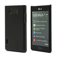 Cover Semi Rigida in TPU Anti Scivolo per LG Optimus L7 P700 (Nero)
