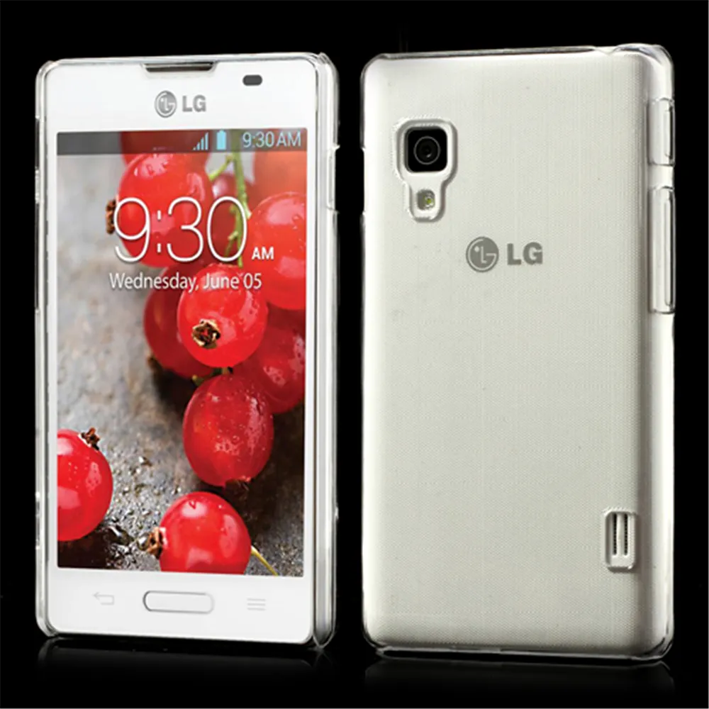 Cover Rigida in TPU per LG Optimus L5 II E460 (Trasparente)