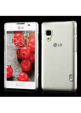 Cover Rigida in TPU per LG Optimus L5 II E460 Trasparente