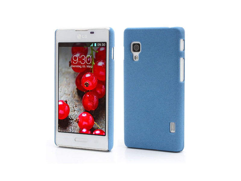 Cover Semi Rigida TPU LG Optimus L5 II E460 Azzurro 4054048852288