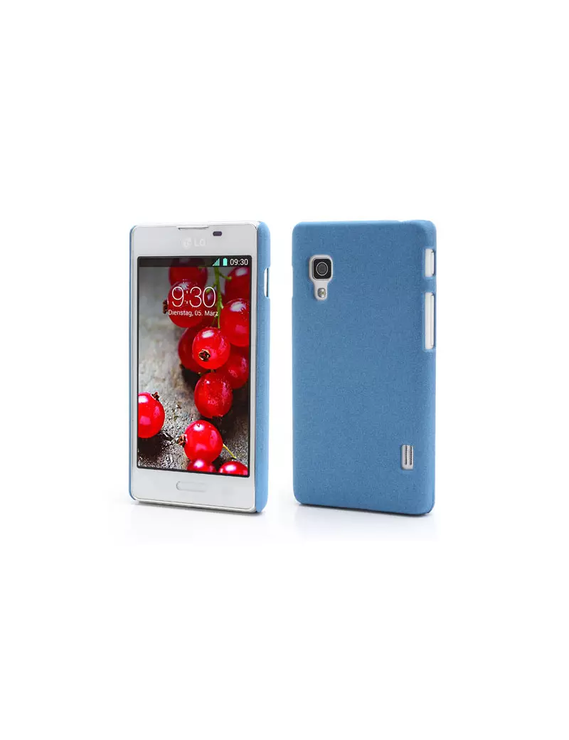 Cover Semi Rigida TPU LG Optimus L5 II E460 Azzurro 4054048852288