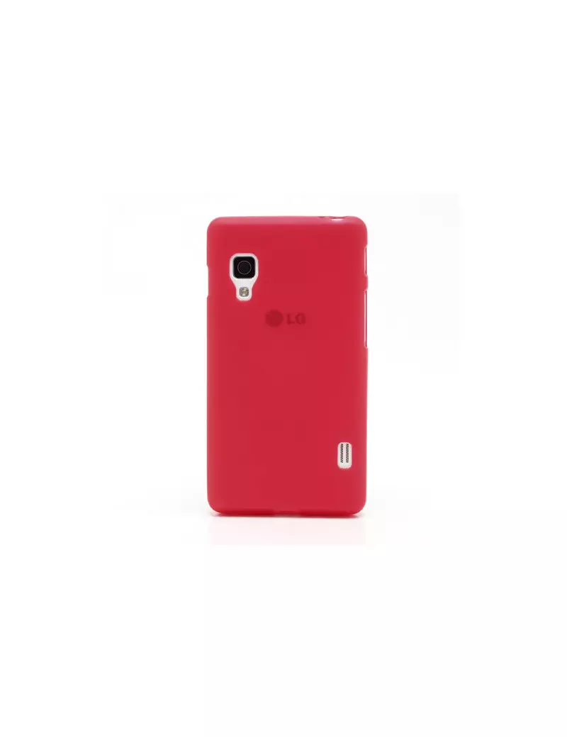 Cover in Silicone per LG Optimus L5 II E460 Rosso