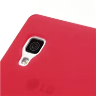 Cover in Silicone per LG Optimus L5 II E460 (Rosso)