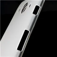 Cover in Silicone Morbido per LG Optimus G Pro E985 E980 F240K (Bianco)