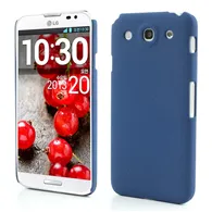 Cover Semi Rigida in TPU per LG Optimus G Pro E985 E980 F240K (Blu Scuro)